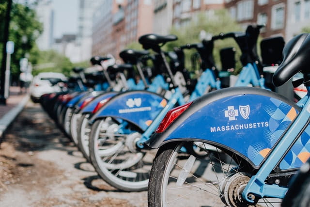 public transportation in the u.s. massachusetts rental bikes